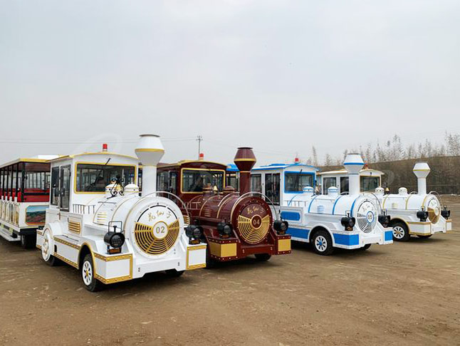 58 Seats Antique Trackless Train Rides For Sale