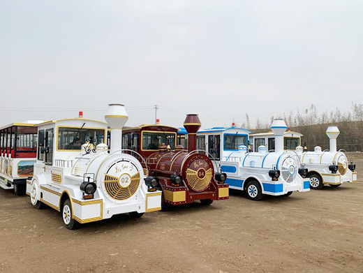 58 Seats Antique Trackless Train Rides For Sale