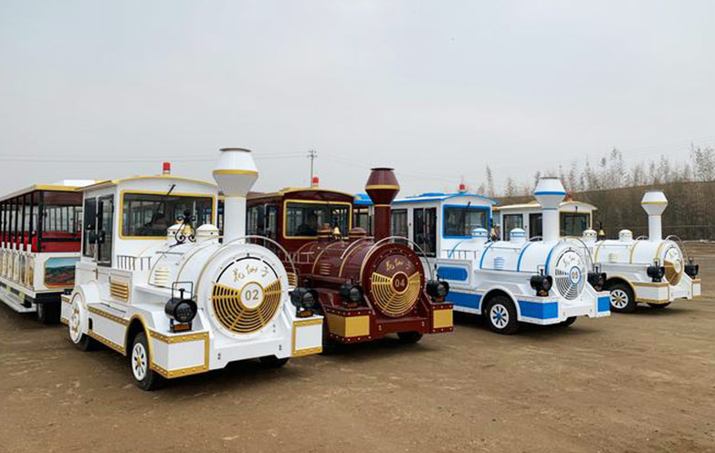 58 Seats Antique Trackless Train Rides For Sale