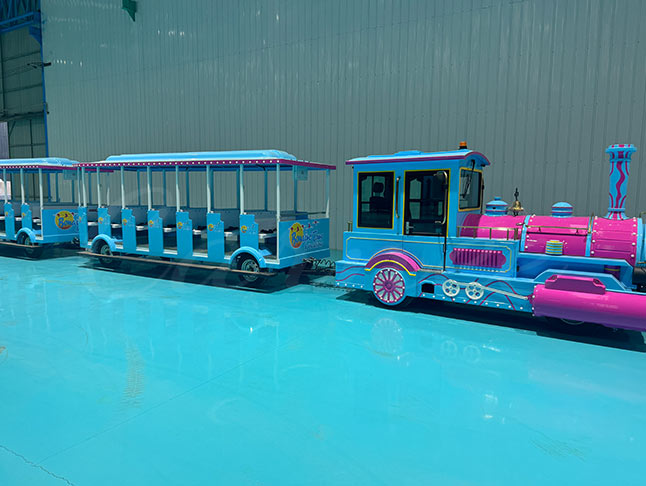 72 Seats Electric Trackless Train Rides For Sale