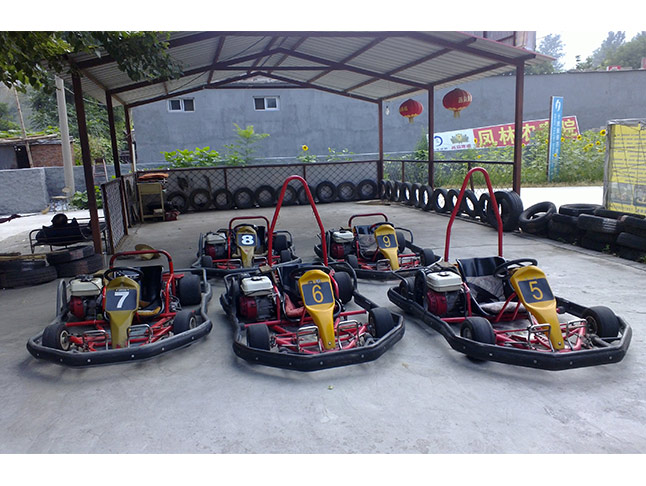 Single Seat Gasoline Go Karts for Adults