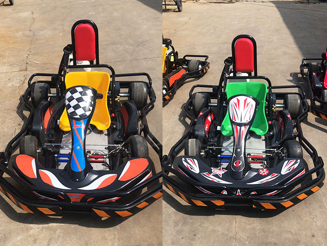 Single Seat Gasoline Go Karts for Adults