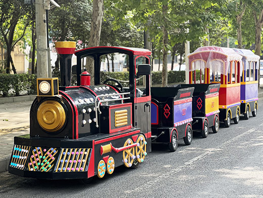 16-Seater Antique Amusement Park Train For Sale