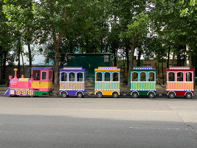 16 Seats Macaron Kiddie Train Ride