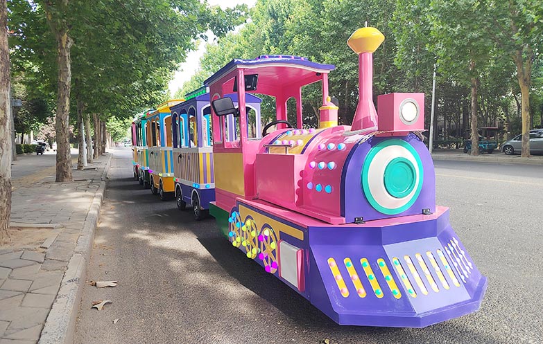 16 Seats Macaron Kiddie Train Ride