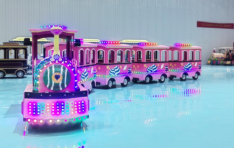 Colorful Theme Park Train For Sale