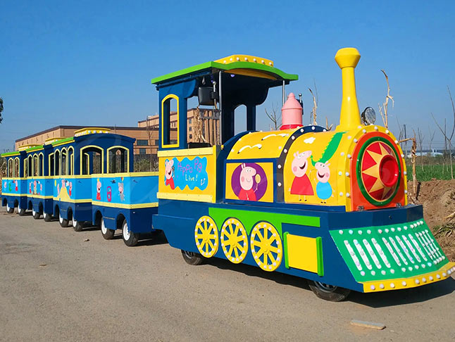 Colorful Theme Park Train For Sale