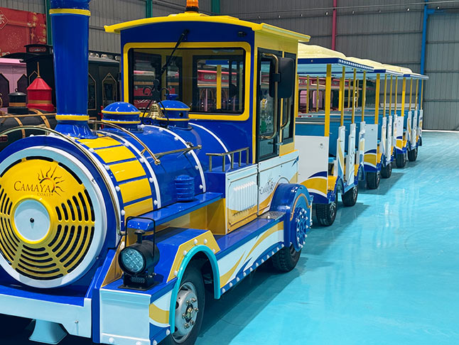 27 Seats Trackless Carnival Train Ride