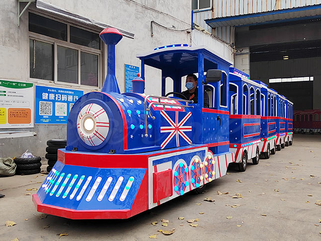 British Trackless Train Ride