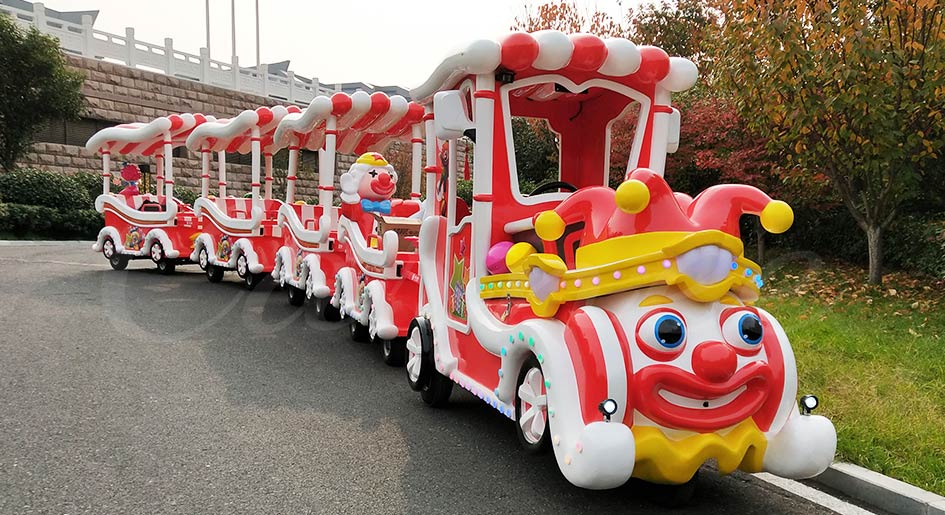 Clown Trackless Train