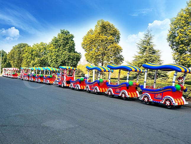 Clown Trackless Train