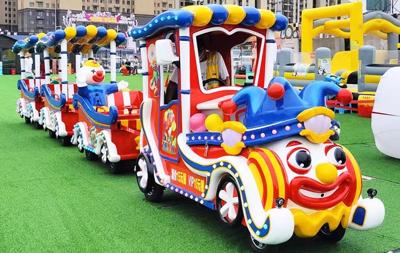 Clown Trackless Train