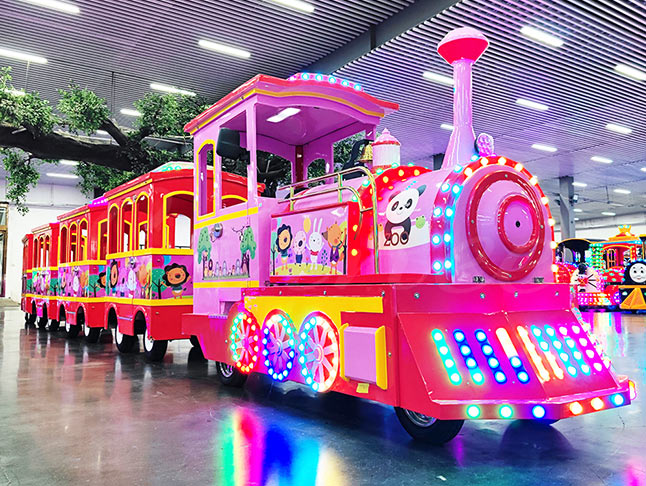 Colorful Theme Park Train For Sale