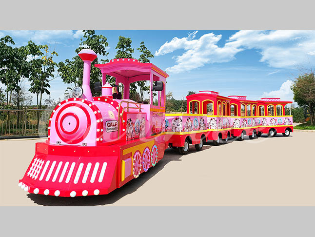 Colorful Theme Park Train For Sale