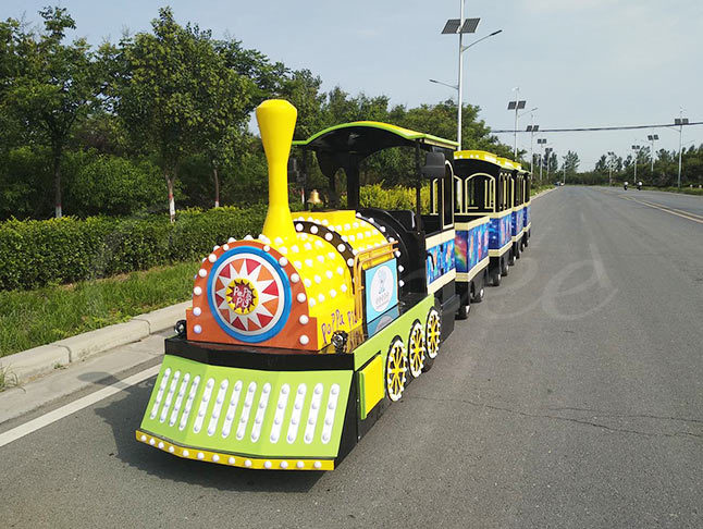 Colorful Theme Park Train For Sale