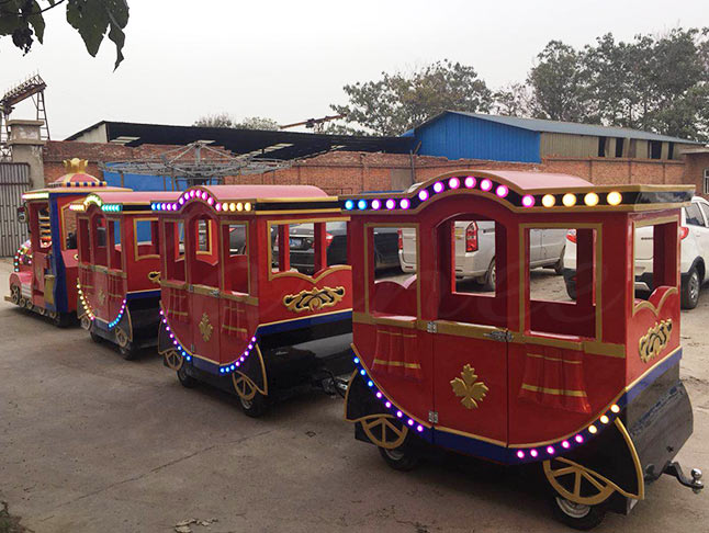 16 Seats Crown Trackless Train