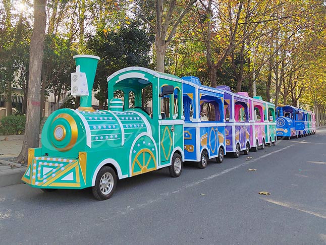 16-Seat Trackless Kids Train For Sale