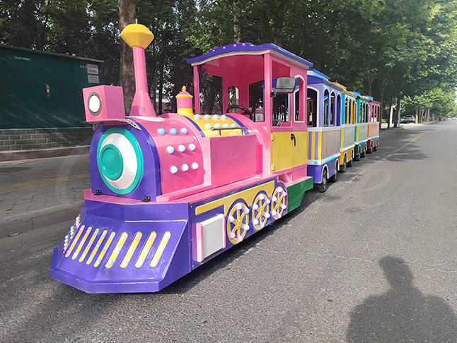 16 Seats Macaron Kiddie Train Ride