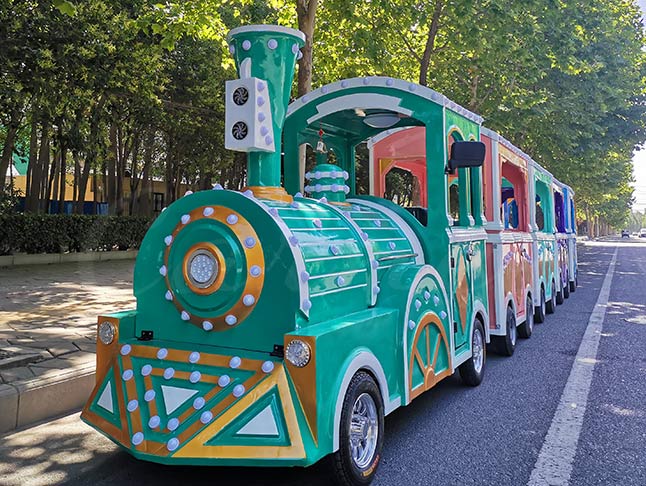 16-Seat Trackless Kids Train For Sale