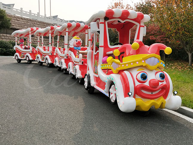 Clown Trackless Train